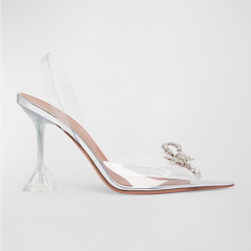 Amina Muaddi Rosie PVC PUMPS